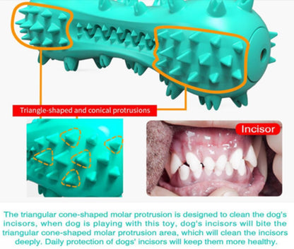 Durable Rubber Molar Stick Chew Toy – Teeth-Cleaning Interactive Dog Toy for Aggressive Chewers (Small/Medium & Large Dogs)