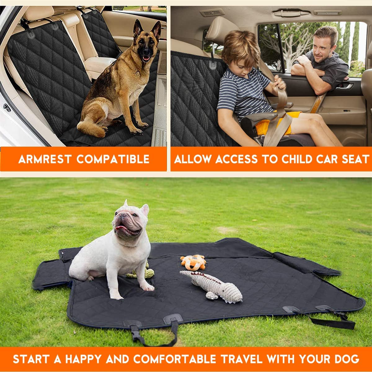 Waterproof Dog Car Seat Cover – Protect Your Car & Keep Pets Comfortable